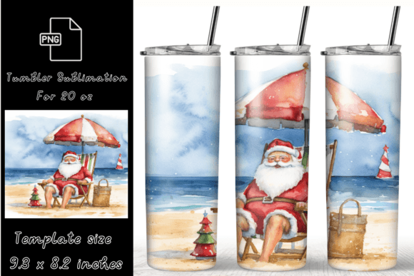 20 Oz Skinny Tumbler Santa Claus Wrap: A Stitcher's Review