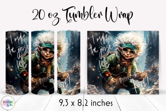 Christmas Elf Tumbler Wraps Graphics Review