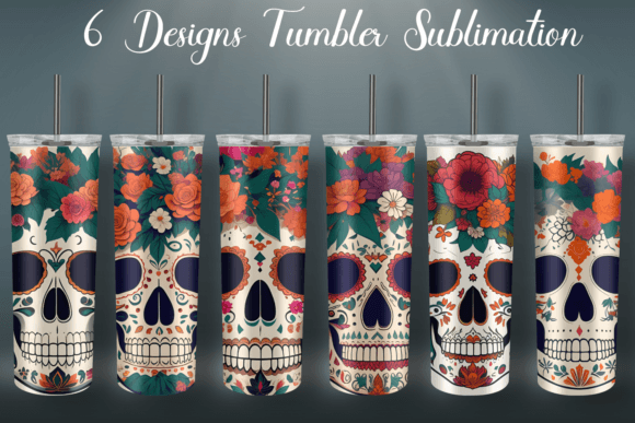 Day of the Dead Sugar Skulls: Graphics for Crafts