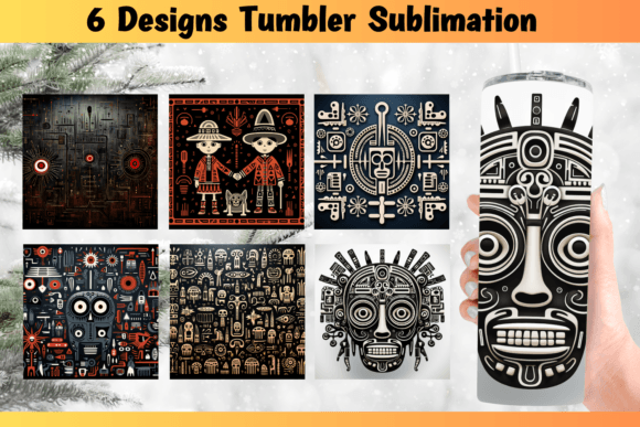 Halloween Tumbler Wrap Sublimation Graphics & Crafts