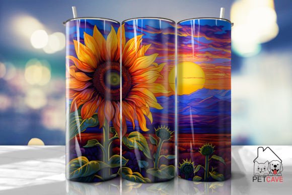 Sunflower Tumbler 20oz 2 Graphics & Crafts Review